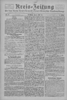 Kreis-Zeitung f&uuml;r d. Kreis Nowy-Tomysl: zugl. Nowy-Tomysler Hopfenzeitung 1927.07.06 Jg.52 Nr76
