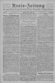Kreis-Zeitung f&uuml;r d. Kreis Nowy-Tomysl: zugl. Nowy-Tomysler Hopfenzeitung 1927.07.08 Jg.52 Nr77