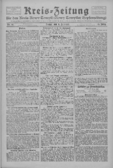Kreis-Zeitung f&uuml;r d. Kreis Nowy-Tomysl: zugl. Nowy-Tomysler Hopfenzeitung 1927.07.15 Jg.52 Nr80