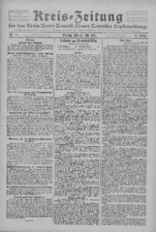 Kreis-Zeitung f&uuml;r d. Kreis Nowy-Tomysl: zugl. Nowy-Tomysler Hopfenzeitung 1927.07.22 Jg.52 Nr83