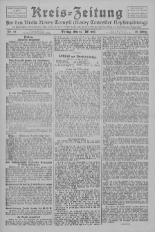 Kreis-Zeitung f&uuml;r d. Kreis Nowy-Tomysl: zugl. Nowy-Tomysler Hopfenzeitung 1927.07.25 Jg.52 Nr84