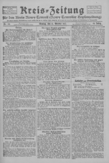 Kreis-Zeitung f&uuml;r d. Kreis Nowy-Tomysl: zugl. Nowy-Tomysler Hopfenzeitung 1927.10.17 Jg.52 Nr119