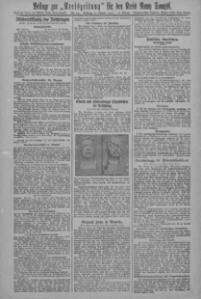 Beilage zur der Kreis-Zeitung f&uuml;r d. Kreis Nowy-Tomysl 1927.10.21 Jg.52 Nr121