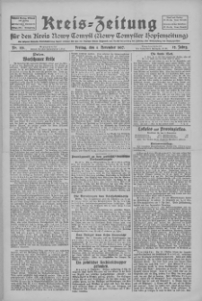 Kreis-Zeitung f&uuml;r d. Kreis Nowy-Tomysl: zugl. Nowy-Tomysler Hopfenzeitung 1927.11.04 Jg.52 Nr126