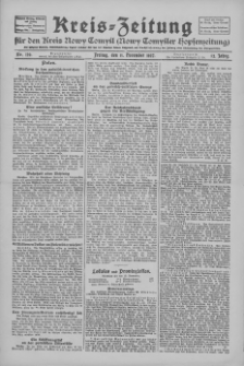 Kreis-Zeitung f&uuml;r d. Kreis Nowy-Tomysl: zugl. Nowy-Tomysler Hopfenzeitung 1927.11.11 Jg.52 Nr129