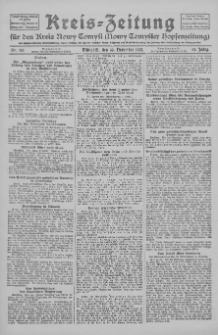Kreis-Zeitung f&uuml;r d. Kreis Nowy-Tomysl: zugl. Nowy-Tomysler Hopfenzeitung 1927.11.30 Jg.52 Nr136
