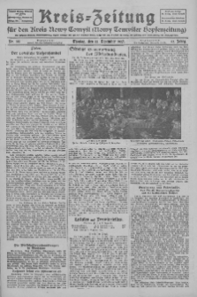 Kreis-Zeitung f&uuml;r d. Kreis Nowy-Tomysl: zugl. Nowy-Tomysler Hopfenzeitung 1927.12.12 Jg.52 Nr141