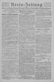 Kreis-Zeitung f&uuml;r d. Kreis Nowy-Tomysl: zugl. Nowy-Tomysler Hopfenzeitung 1927.12.14 Jg.52 Nr142