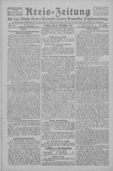 Kreis-Zeitung f&uuml;r d. Kreis Nowy-Tomysl: zugl. Nowy-Tomysler Hopfenzeitung 1927.12.16 Jg.52 Nr143