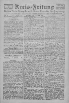Kreis-Zeitung f&uuml;r d. Kreis Nowy-Tomysl: zugl. Nowy-Tomysler Hopfenzeitung 1927.01.04 Jg.53 Nr2