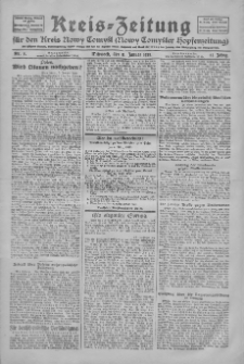 Kreis-Zeitung f&uuml;r d. Kreis Nowy-Tomysl: zugl. Nowy-Tomysler Hopfenzeitung 1928.01.11 Jg.53 Nr5