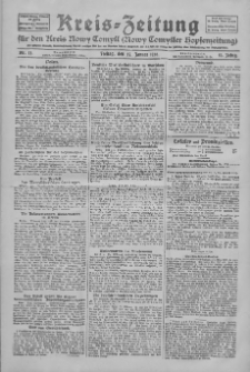 Kreis-Zeitung f&uuml;r d. Kreis Nowy-Tomysl: zugl. Nowy-Tomysler Hopfenzeitung 1928.01.27 Jg.53 Nr12