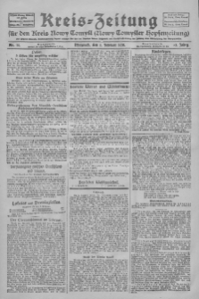 Kreis-Zeitung f&uuml;r d. Kreis Nowy-Tomysl: zugl. Nowy-Tomysler Hopfenzeitung 1928.02.01 Jg.53 Nr14