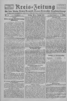 Kreis-Zeitung f&uuml;r d. Kreis Nowy-Tomysl: zugl. Nowy-Tomysler Hopfenzeitung 1928.02.10 Jg.53 Nr18