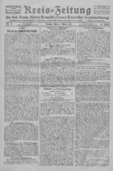 Kreis-Zeitung für d. Kreis Nowy-Tomysl: zugl. Nowy-Tomysler Hopfenzeitung 1928.03.16 Jg.53 Nr33