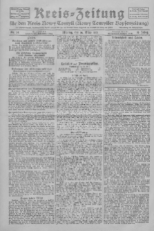 Kreis-Zeitung f&uuml;r d. Kreis Nowy-Tomysl: zugl. Nowy-Tomysler Hopfenzeitung 1928.03.19 Jg.53 Nr34