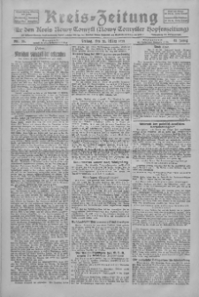 Kreis-Zeitung f&uuml;r d. Kreis Nowy-Tomysl: zugl. Nowy-Tomysler Hopfenzeitung 1928.03.23 Jg.53 Nr36