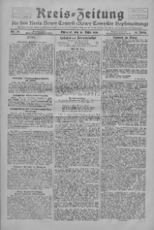 Kreis-Zeitung f&uuml;r d. Kreis Nowy-Tomysl: zugl. Nowy-Tomysler Hopfenzeitung 1928.03.28 Jg.53 Nr38
