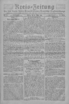Kreis-Zeitung f&uuml;r d. Kreis Nowy-Tomysl: zugl. Nowy-Tomysler Hopfenzeitung 1928.03.30 Jg.53 Nr39