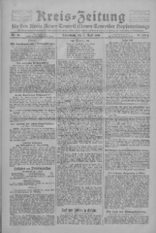 Kreis-Zeitung f&uuml;r d. Kreis Nowy-Tomysl: zugl. Nowy-Tomysler Hopfenzeitung 1928.04.07 Jg.53 Nr42