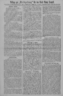 Beilage zur der Kreis-Zeitung f&uuml;r d. Kreis Nowy-Tomysl 1928.04.07 Jg.53 Nr42