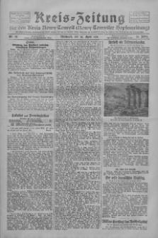 Kreis-Zeitung f&uuml;r d. Kreis Nowy-Tomysl: zugl. Nowy-Tomysler Hopfenzeitung 1928.04.25 Jg.53 Nr49