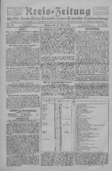 Kreis-Zeitung f&uuml;r d. Kreis Nowy-Tomysl: zugl. Nowy-Tomysler Hopfenzeitung 1928.05.18 Jg.53 Nr59