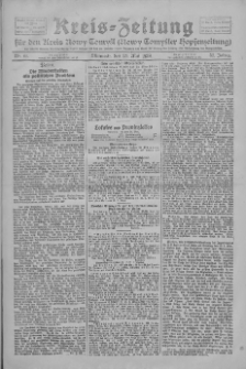 Kreis-Zeitung f&uuml;r d. Kreis Nowy-Tomysl: zugl. Nowy-Tomysler Hopfenzeitung 1928.05.23 Jg.53 Nr61