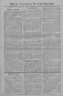 Beilage zur der Kreis-Zeitung f&uuml;r d. Kreis Nowy-Tomysl 1928.05.25 Jg.53 Nr62