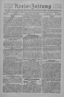 Kreis-Zeitung f&uuml;r d. Kreis Nowy-Tomysl: zugl. Nowy-Tomysler Hopfenzeitung 1928.06.01 Jg.53 Nr64