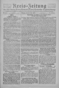 Kreis-Zeitung f&uuml;r d. Kreis Nowy-Tomysl: zugl. Nowy-Tomysler Hopfenzeitung 1928.06.18 Jg.53 Nr71