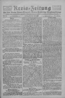 Kreis-Zeitung f&uuml;r d. Kreis Nowy-Tomysl: zugl. Nowy-Tomysler Hopfenzeitung 1928.07.06 Jg.53 Nr79