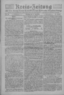 Kreis-Zeitung f&uuml;r d. Kreis Nowy-Tomysl: zugl. Nowy-Tomysler Hopfenzeitung 1928.07.09 Jg.53 Nr80