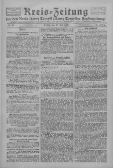 Kreis-Zeitung f&uuml;r d. Kreis Nowy-Tomysl: zugl. Nowy-Tomysler Hopfenzeitung 1928.07.27 Jg.53 Nr88