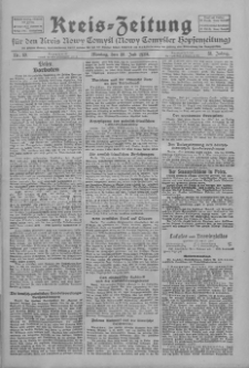 Kreis-Zeitung f&uuml;r d. Kreis Nowy-Tomysl: zugl. Nowy-Tomysler Hopfenzeitung 1928.07.30 Jg.53 Nr89