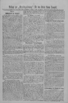 Beilage zur der Kreis-Zeitung f&uuml;r d. Kreis Nowy-Tomysl 1928.08.17 Jg.53 Nr96