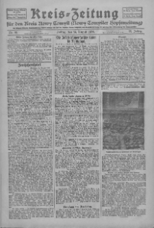 Kreis-Zeitung f&uuml;r d. Kreis Nowy-Tomysl: zugl. Nowy-Tomysler Hopfenzeitung 1928.08.24 Jg.53 Nr99