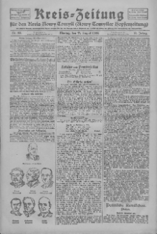 Kreis-Zeitung f&uuml;r d. Kreis Nowy-Tomysl: zugl. Nowy-Tomysler Hopfenzeitung 1928.08.27 Jg.53 Nr100