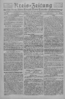Kreis-Zeitung f&uuml;r d. Kreis Nowy-Tomysl: zugl. Nowy-Tomysler Hopfenzeitung 1928.09.19 Jg.53 Nr111