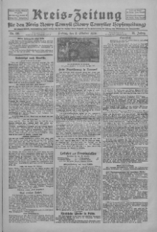 Kreis-Zeitung f&uuml;r d. Kreis Nowy-Tomysl: zugl. Nowy-Tomysler Hopfenzeitung 1928.10.12 Jg.53 Nr120