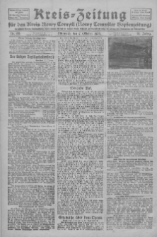 Kreis-Zeitung f&uuml;r d. Kreis Nowy-Tomysl: zugl. Nowy-Tomysler Hopfenzeitung 1928.10.17 Jg.53 Nr122