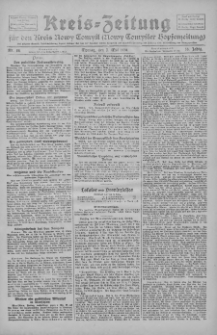Kreis-Zeitung f&uuml;r d. Kreis Nowy-Tomysl: zugl. Nowy-Tomysler Hopfenzeitung 1928.05.07 Jg.53 Nr54
