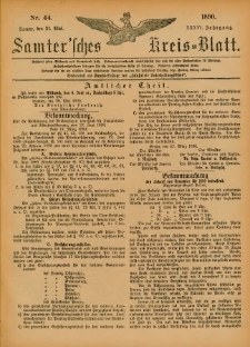 Samtersches Kreis-Blatt = Dziennik Powiatu Szamotulskiego 1890.05.31 Jg.36 Nr44