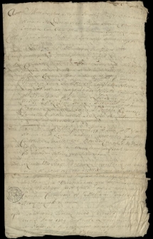 Spisy akt procesowych Wojciecha Męcińskiego starosty ostrzeszowskiego