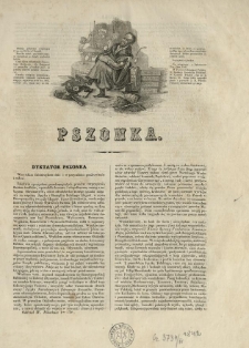 Pszonka. 1842 Oddział IV Półarkusz 1-2