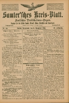 Samtersches Kreis-Blatt = Dziennik Powiatu Szamotulskiego 1902.11.08 Jg.48 Nr131