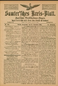 Samtersches Kreis-Blatt = Dziennik Powiatu Szamotulskiego 1902.11.15 Jg.48 Nr134
