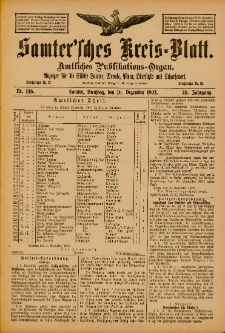 Samtersches Kreis-Blatt = Dziennik Powiatu Szamotulskiego 1902.12.16 Jg.48 Nr146
