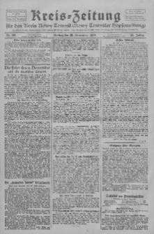 Kreis-Zeitung für d. Kreis Nowy-Tomysl: zugl. Nowy-Tomysler Hopfenzeitung 1928.11.30 Jg.53 Nr139