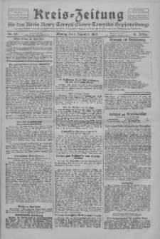 Kreis-Zeitung f&uuml;r d. Kreis Nowy-Tomysl: zugl. Nowy-Tomysler Hopfenzeitung 1928.12.03 Jg.53 Nr140